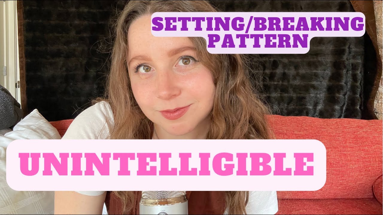Unintelligible Soft Spoken with Setting and Breaking the Pattern ASMR