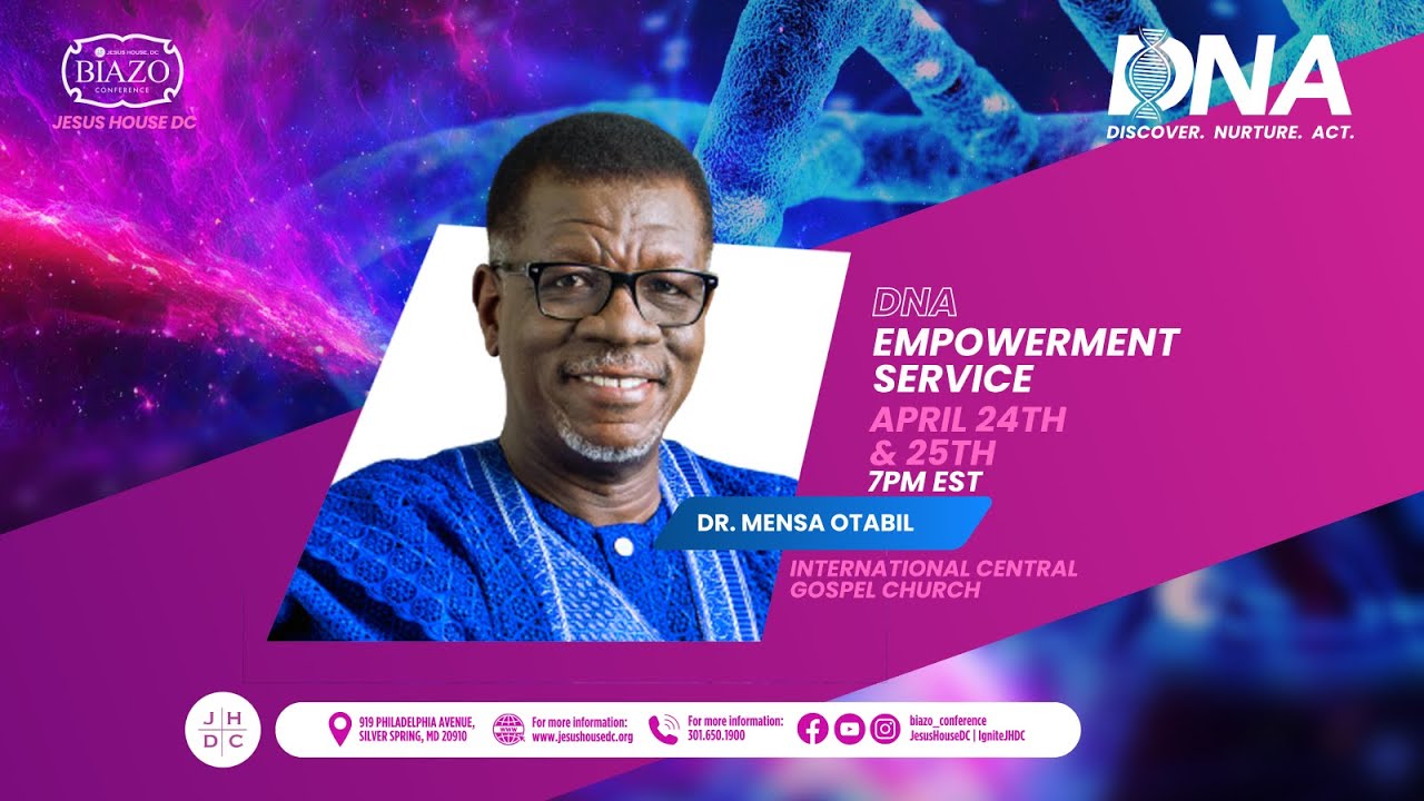 JHDC | 2024 BIAZO Conference | Life in the spirit | Dr. Mensa Otabil | 4/24/2024