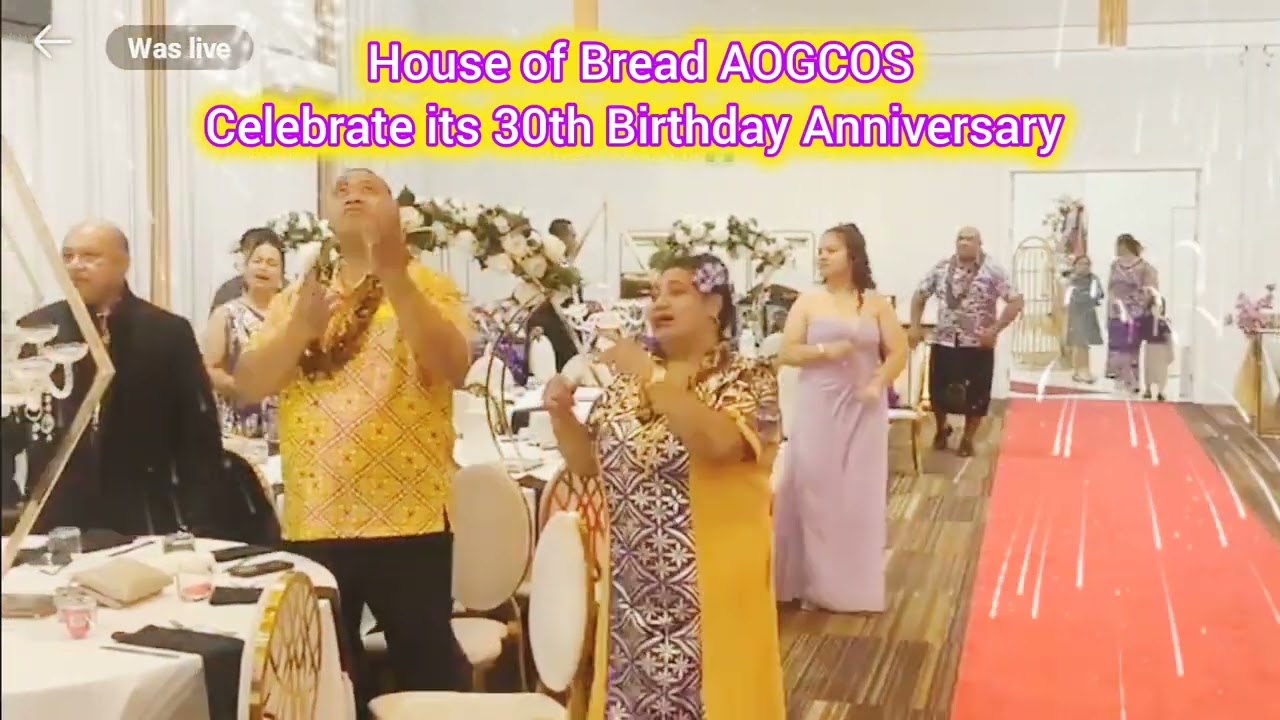 House of Breads 30th Birthday Celebration.