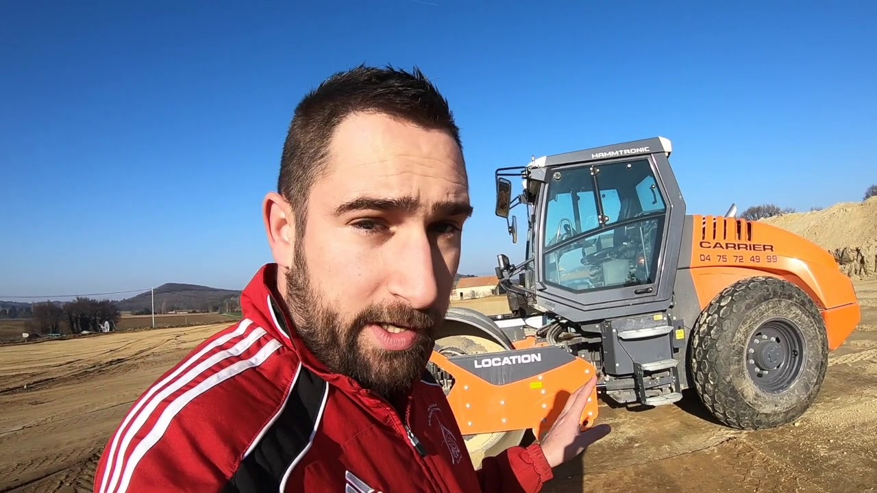La construction de mon hangar #1, LE TERRASSEMENT