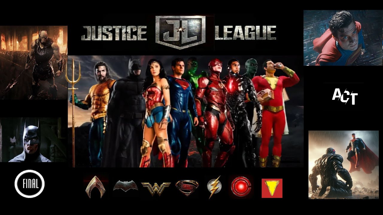 Superman vs Darkseid Final Act - Justice League