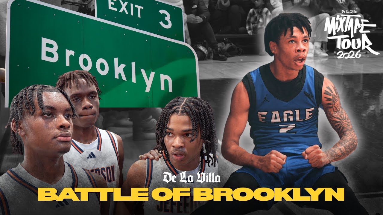 Eagle Academy Brooklyn vs Thomas Jefferson | NYC Basketball Rivalry | The Gym Got Cleared Out