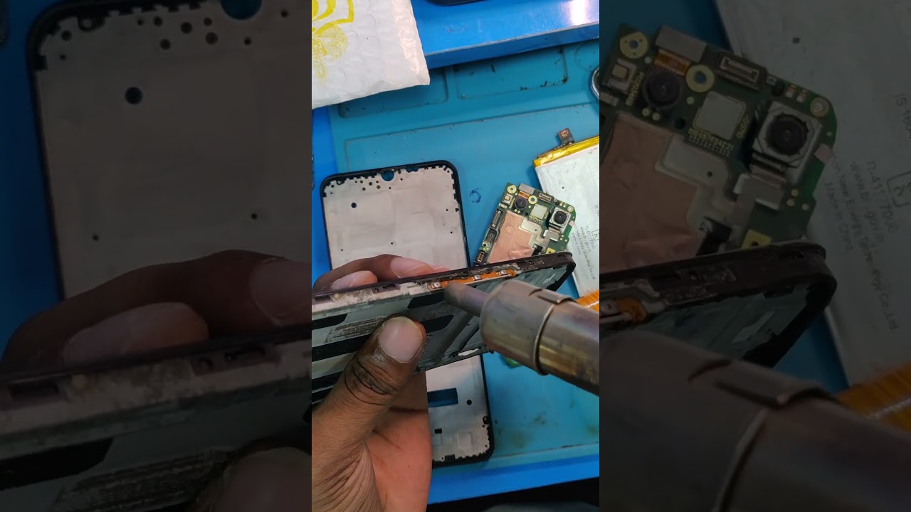 Vivo y20 OG frame change || Phone repair tips || 📱📱#comedy #smartphone