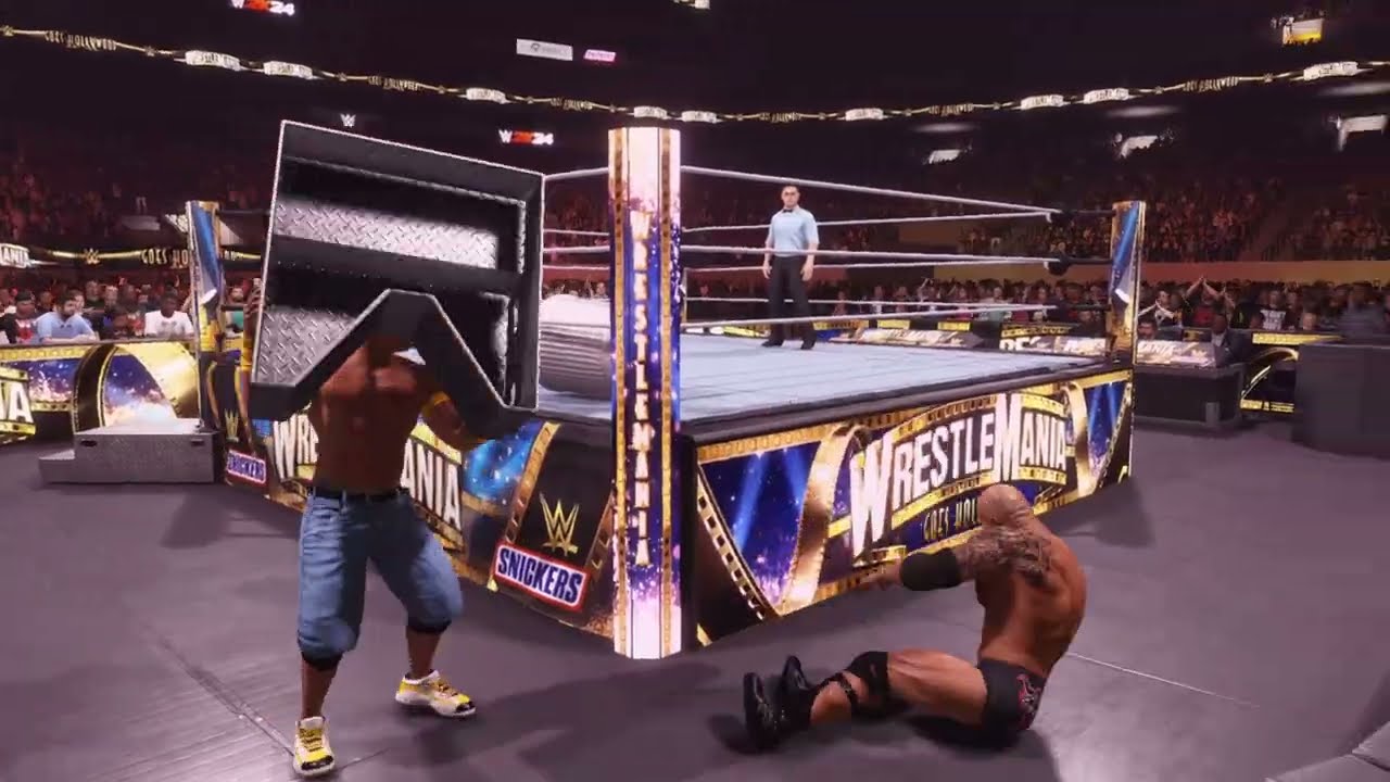 WWE 2K24 VERSUS LEGENDS ➤ John Cena vs Rock