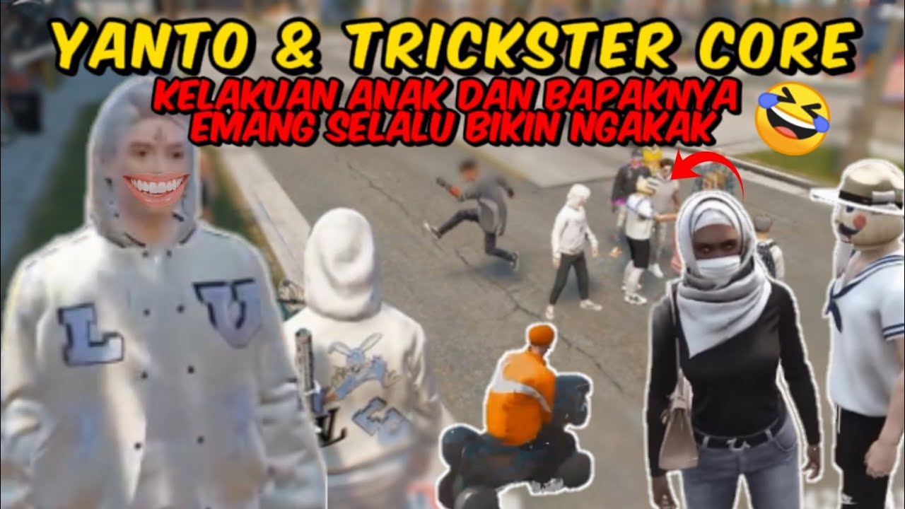 TRICKSTER DAN YANTO CORE‼️ KELAKUAN YANTO DAN VITO EMANG BIKIN NGAKAK🤣 || GTA V ROLEPLAY INDONESIA