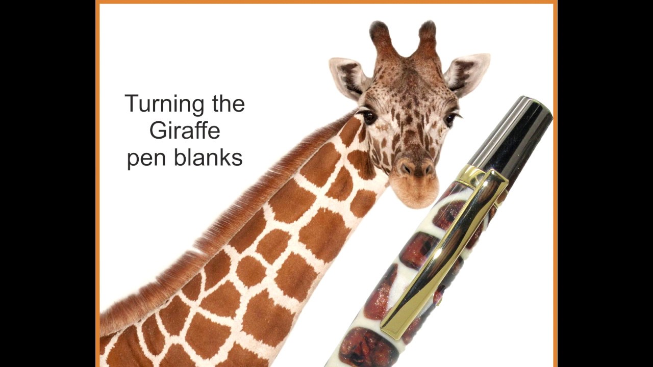 giraffe pen blanks