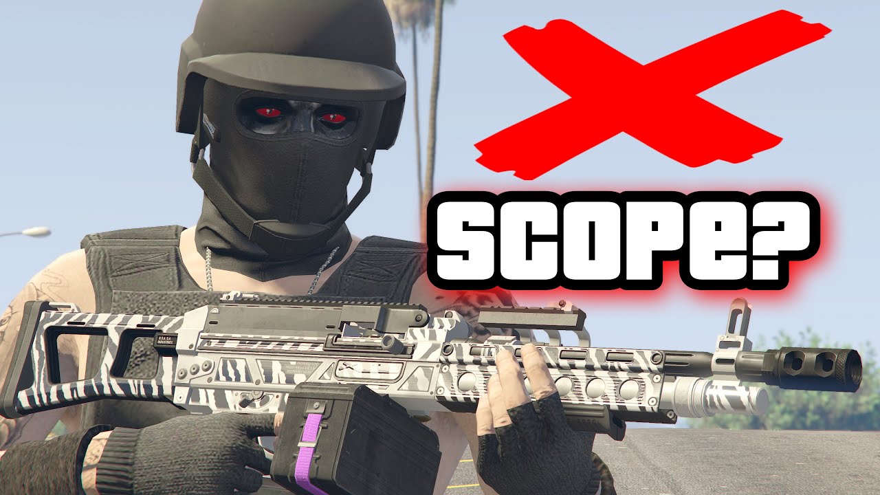 Why DONT Tryhards USE SCOPES IN GTA 5 Online