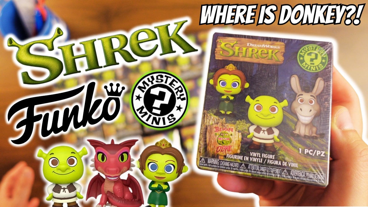 16 Shrek Funko Mystery Minis | Opening Brand New 2025 Dreamworks Shrek Mystery Figure Toys