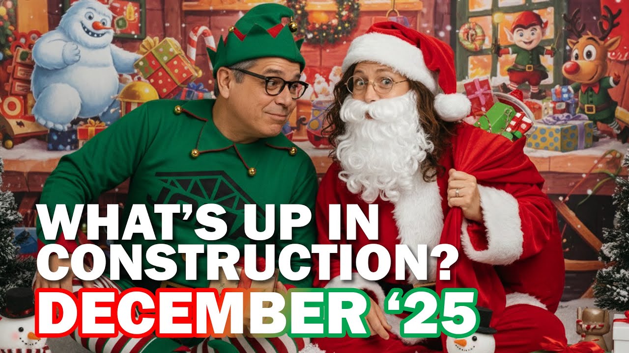 December Construction News and Trends - What's Up In Construction? Ep 3 Podcast by JOMA Construction