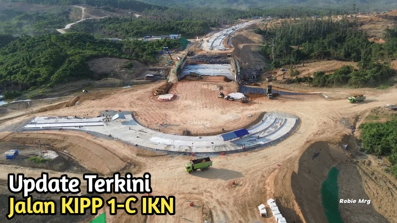 Melihat Progres Jalan KIPP 1-C IKN