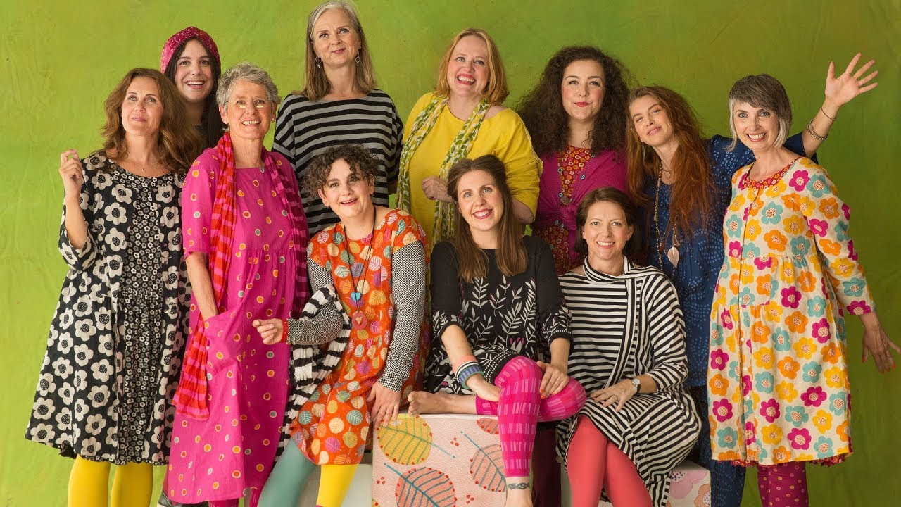 A world filled with colourful women - Gudrun Sjödén ambassadors