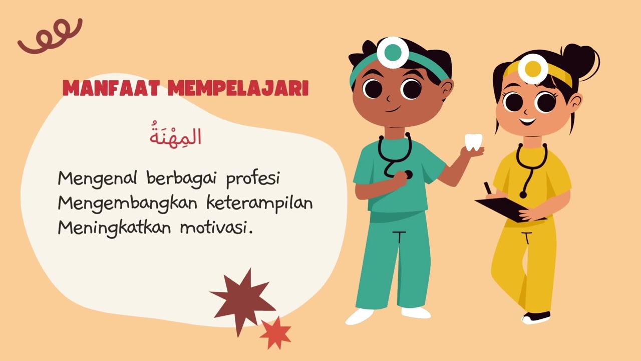 MEDIA PEMBELAJARAN BHS ARAB KELAS 8 TEMA PROFESI