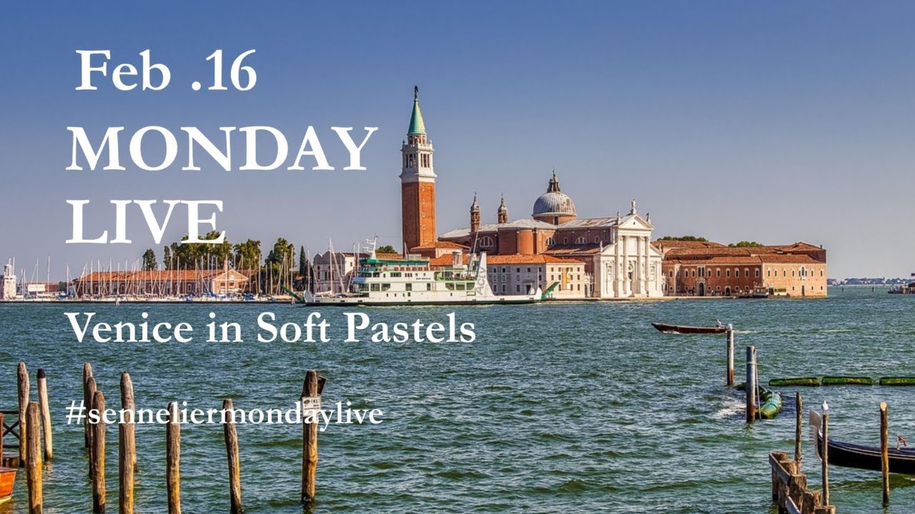 Monday Live : Venice in Soft Pastels