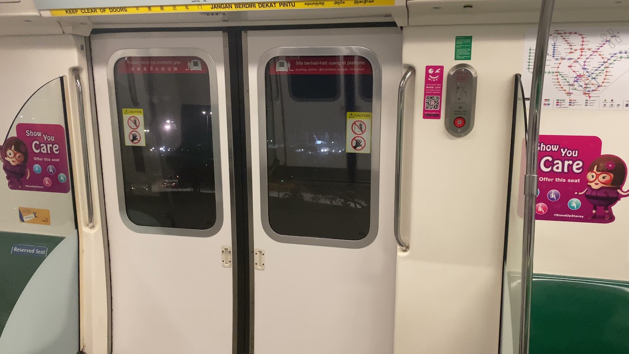 [Train Reversing Due To Track Fault][SMRT] C151 (063/064) from Expo to Tanah Merah(TNM)