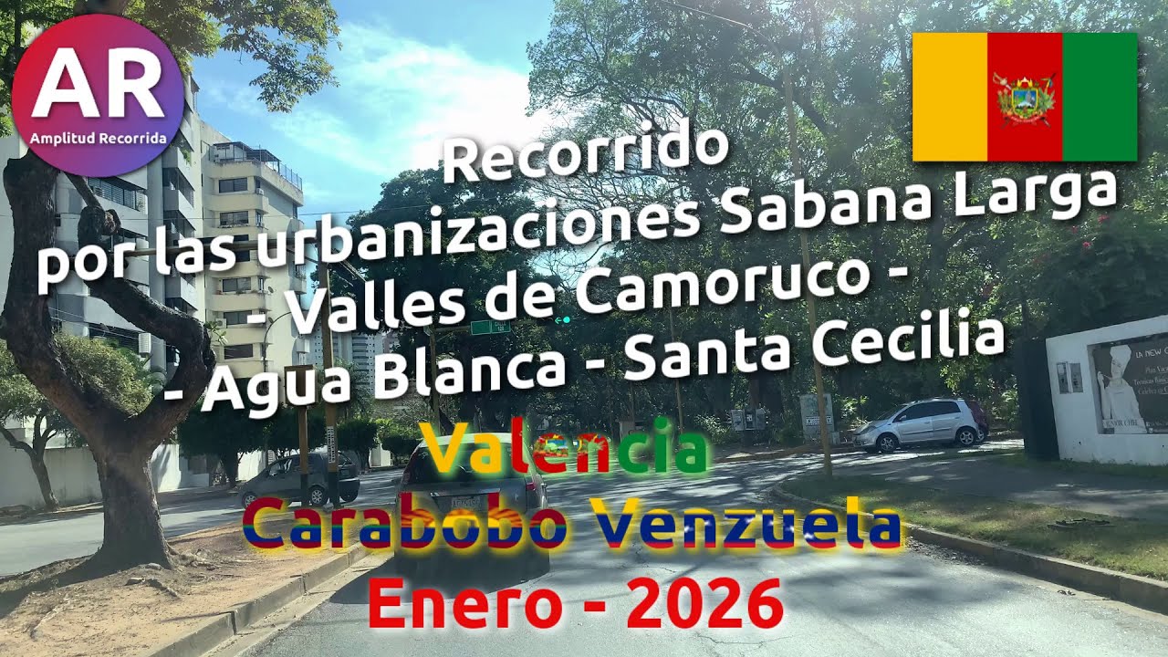 🇻🇪 Экскурсия по Сабана-Ларге - Валлес-де-Каморуко - Агуа-Бланка - урбанизации Санта-Сесилия