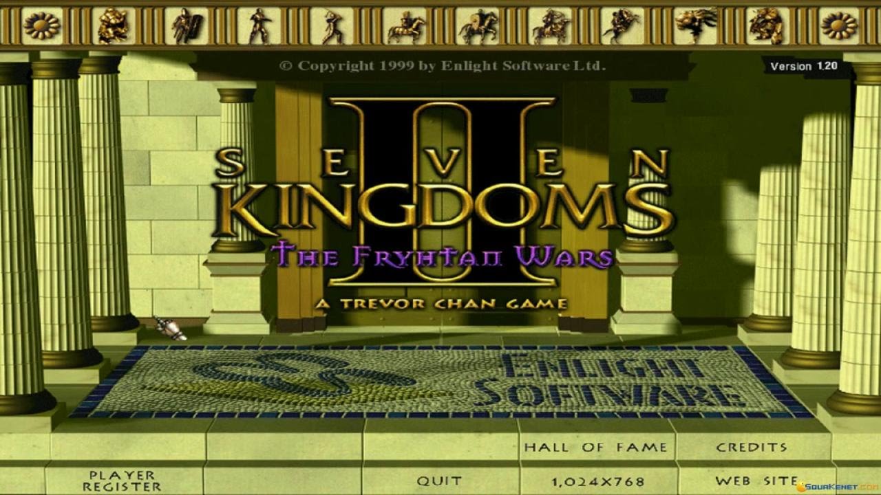 Seven Kingdoms 2: The Fryhtan Wars gameplay (PC Game, 1999)