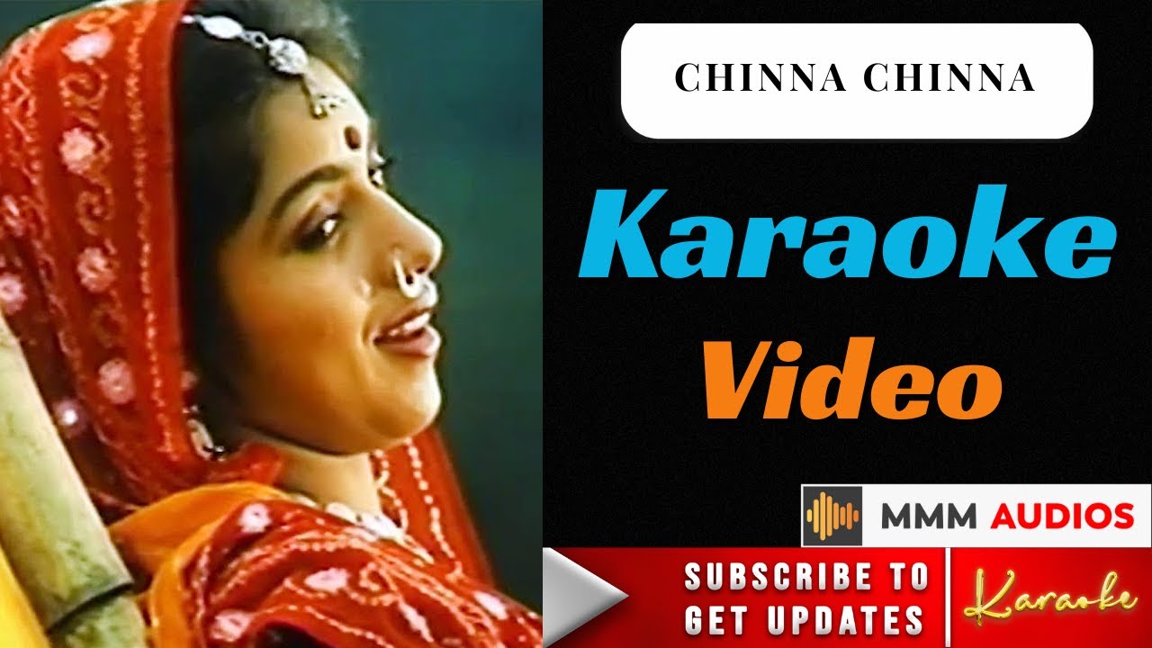 Chinna Chinna Vanna Kuyil Karaoke Video | #mmmaudios  #Karaokesongs #Hitsongs #tamilkaraoke
