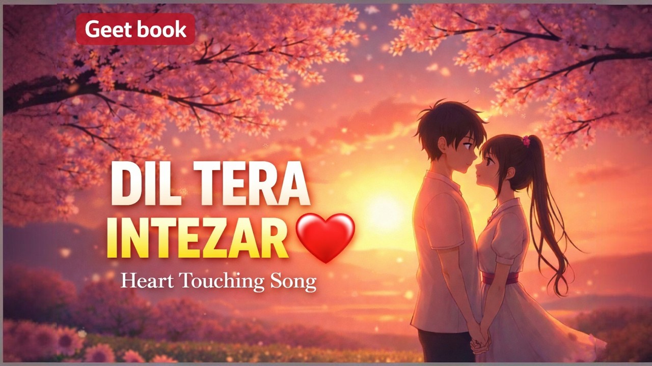 Dil Tera Intezar ❤️ | Most Beautiful Love Song | Heart Touching Hindi Romantic Song