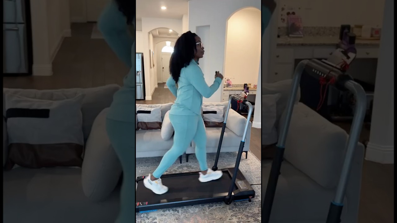 My daily routine - home treadmill workouts 