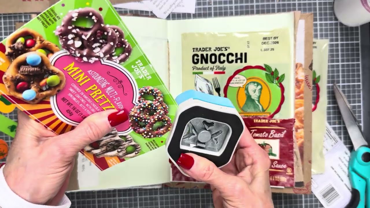 Trader Joe’s Junk Journal Part 21 #ephemera #traderjoesfinds #collageart @drnmarketbydebbie