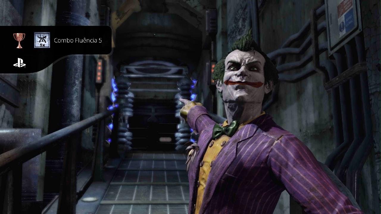 Batman Arkham Asylum Combo Fluência 5