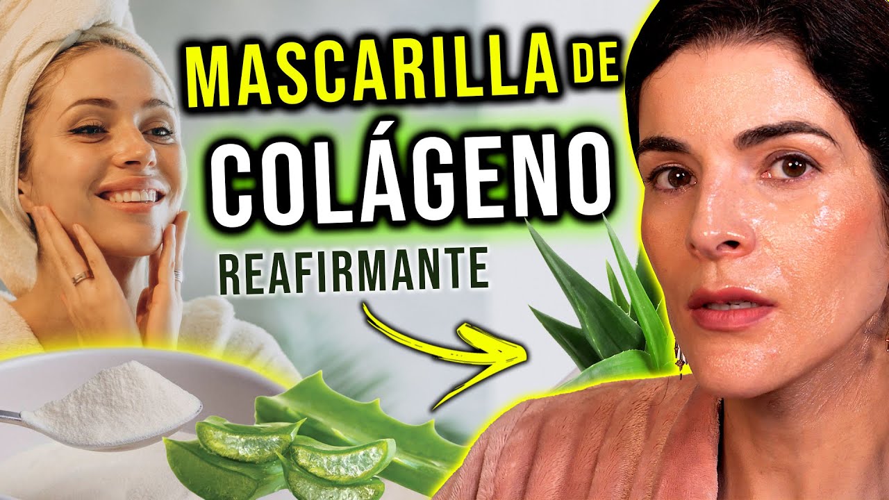 Haz esta MASCARILLA DE COLÁGENO para ARRUGAS y FLACIDEZ