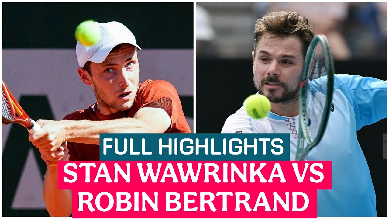 Legacy vs Youth | Stan Wawrinka vs Robin Bertrand | Full Highlights (HD) - Tennis Perfume
