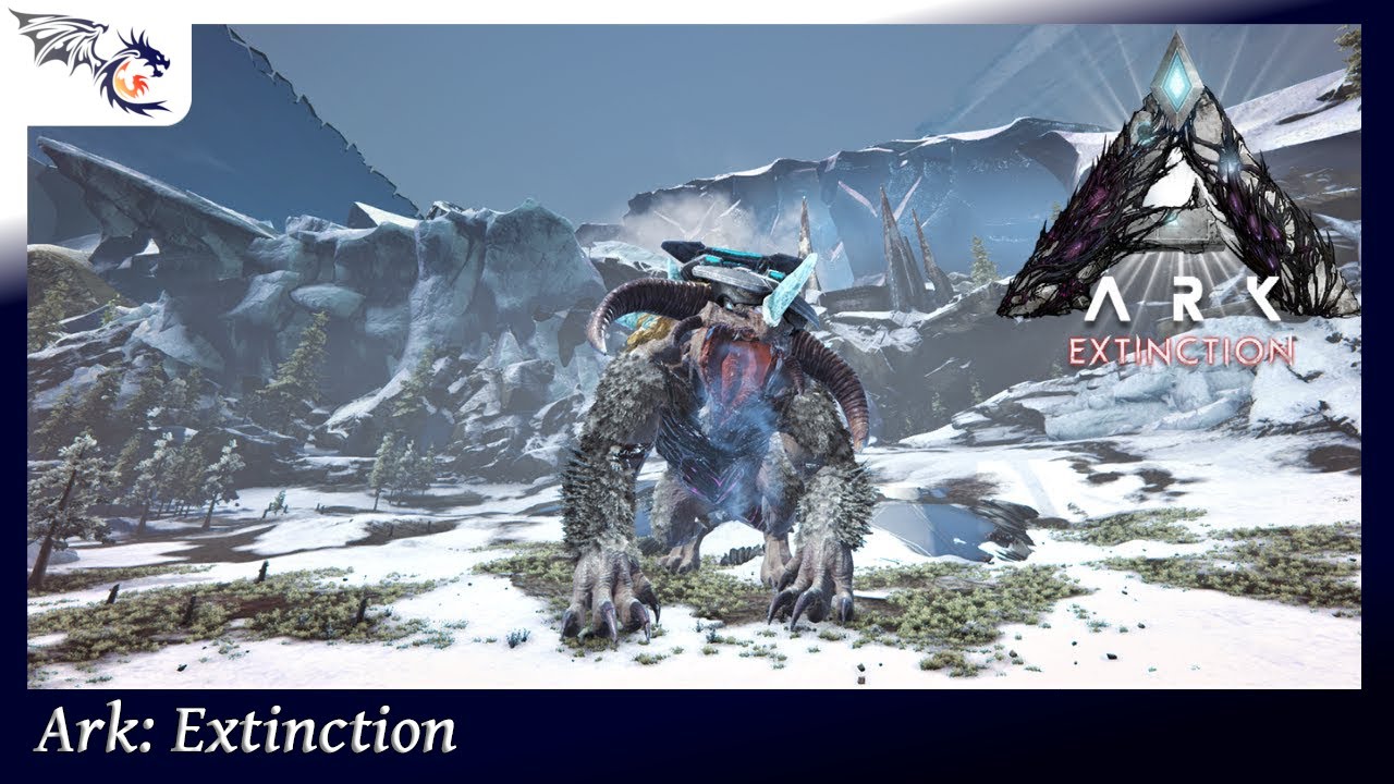 Simple & Fast Ice Titan Taming Using A Mek | ARK: Extinction #46