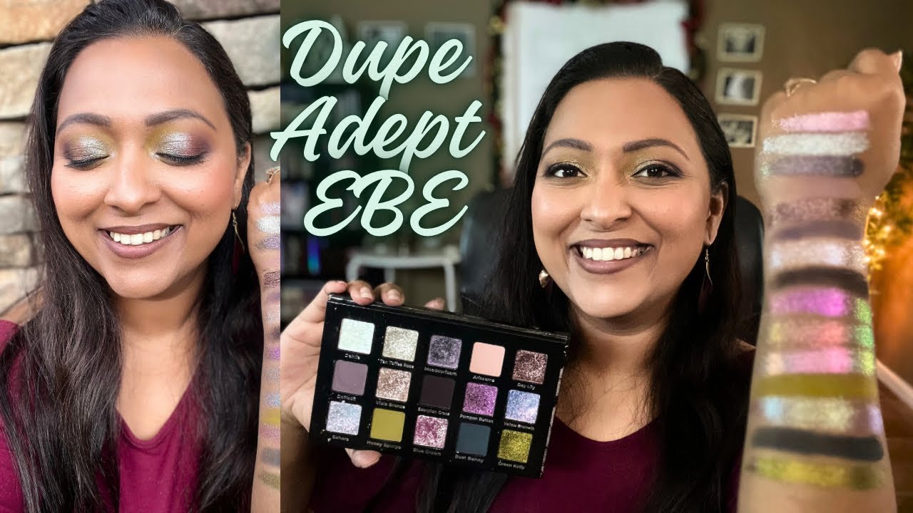 DUPING THE VIBES OF ADEPT EBE EYESHADOW PALETTE | SMITHY SONY
