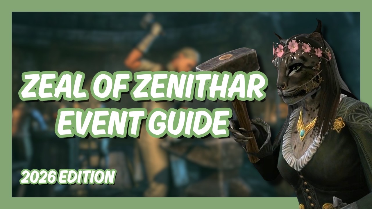 Гайд по событию &laquo;Усердие Зенитара 2026&raquo; | The Elder Scrolls Online (ESO)