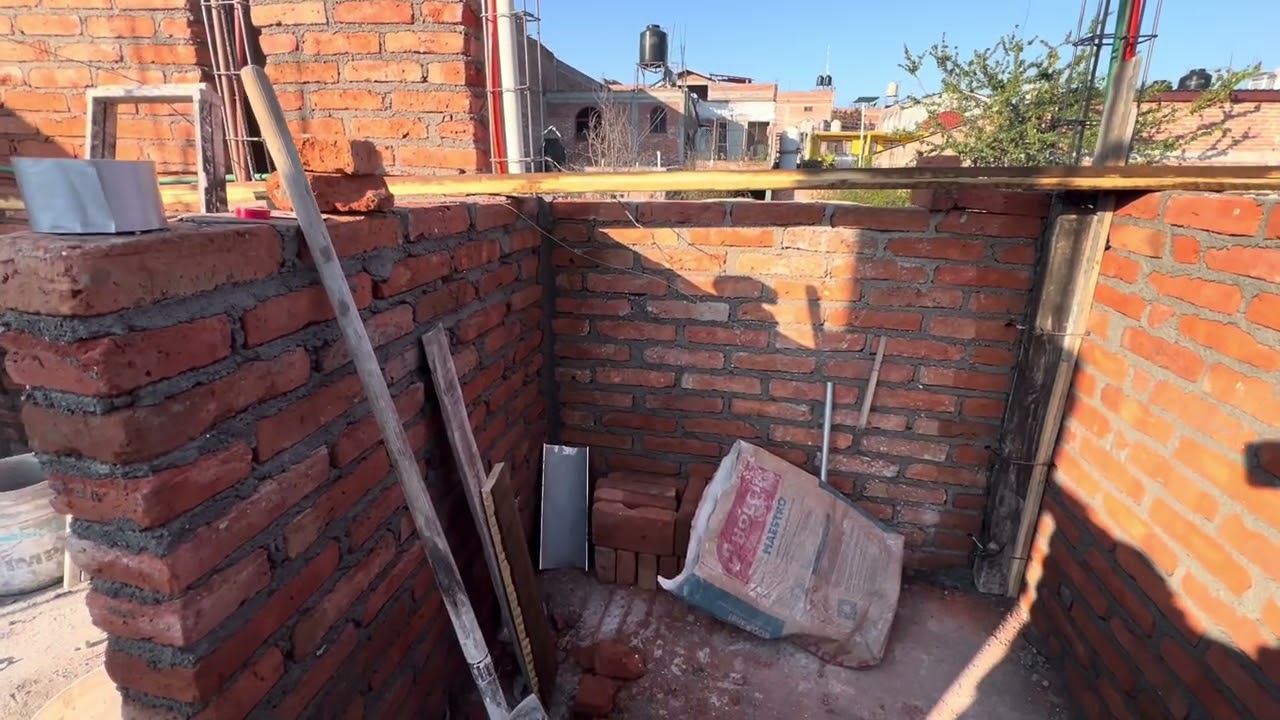 CONSTRUCCIÓN LO QUE SE AVANZÓ EN OCHO DÍAS.