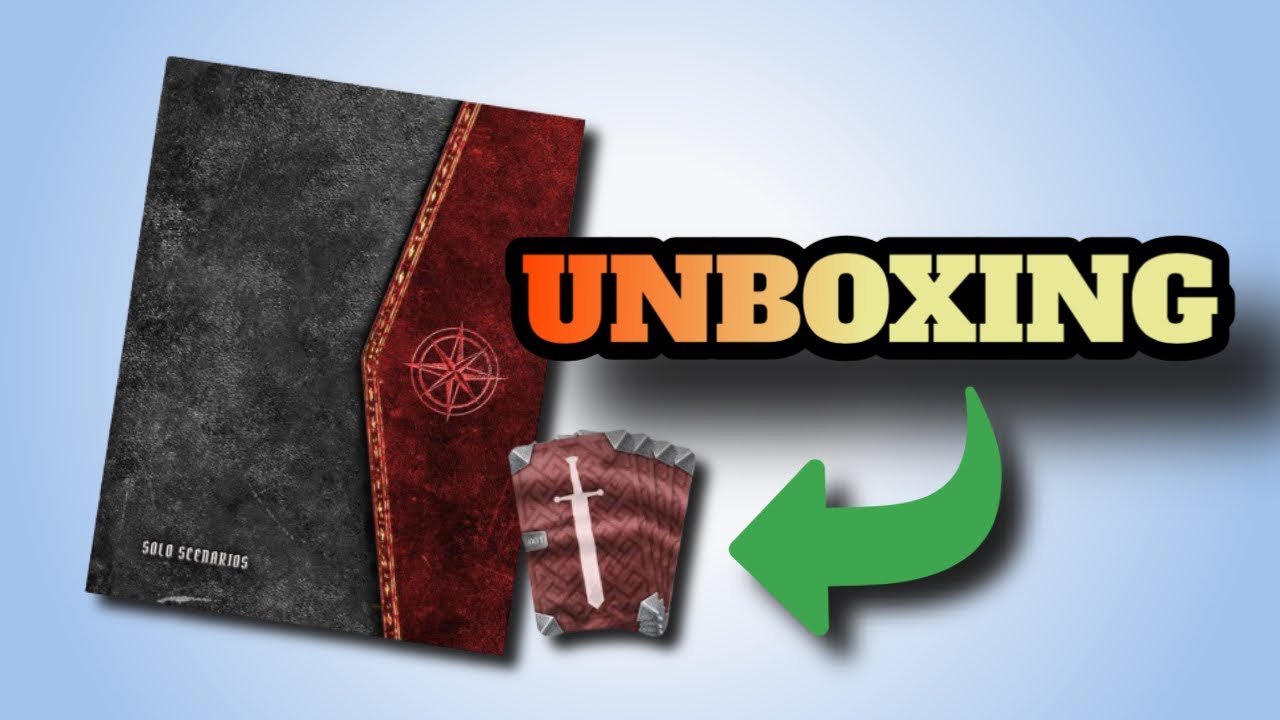 Gloomhaven - Solo Scenarios Expansion - Unboxing