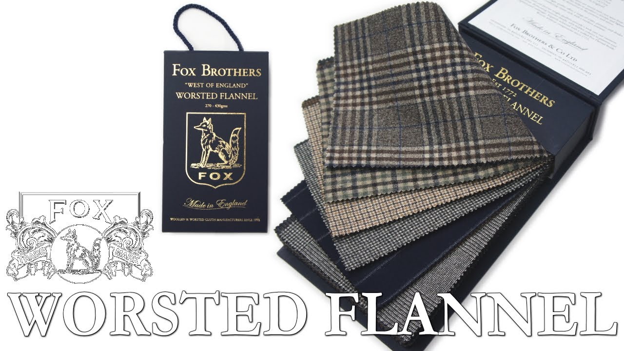 FOX BROTHERS”WORSTED FLANNEL”