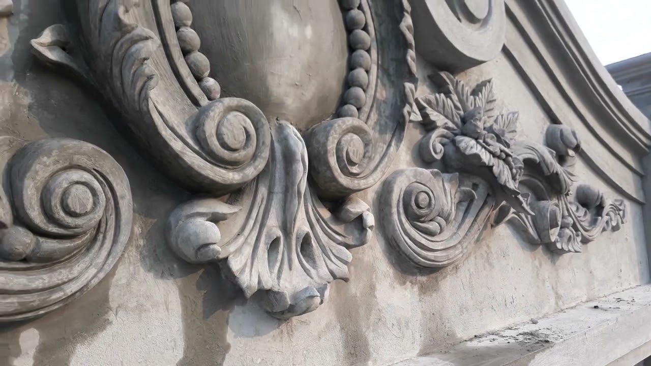 mẫu hoa văn mặt tiền đẹp ,mẫu hoa văn ph&ugrave; đi&ecirc;u  đẹp , hoa văn đẳng cấp,đắp hoa văn xi măng đẹp,hoa