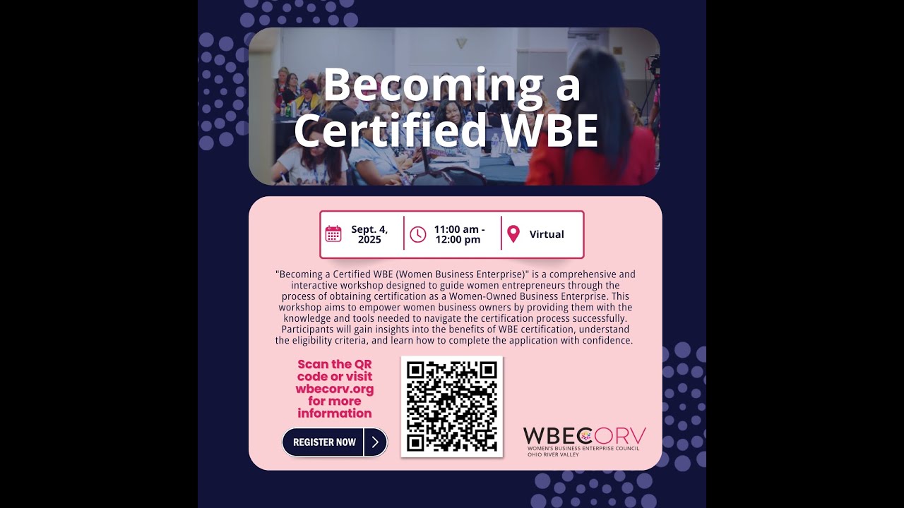 Becoming a Certified WBE  September 2025