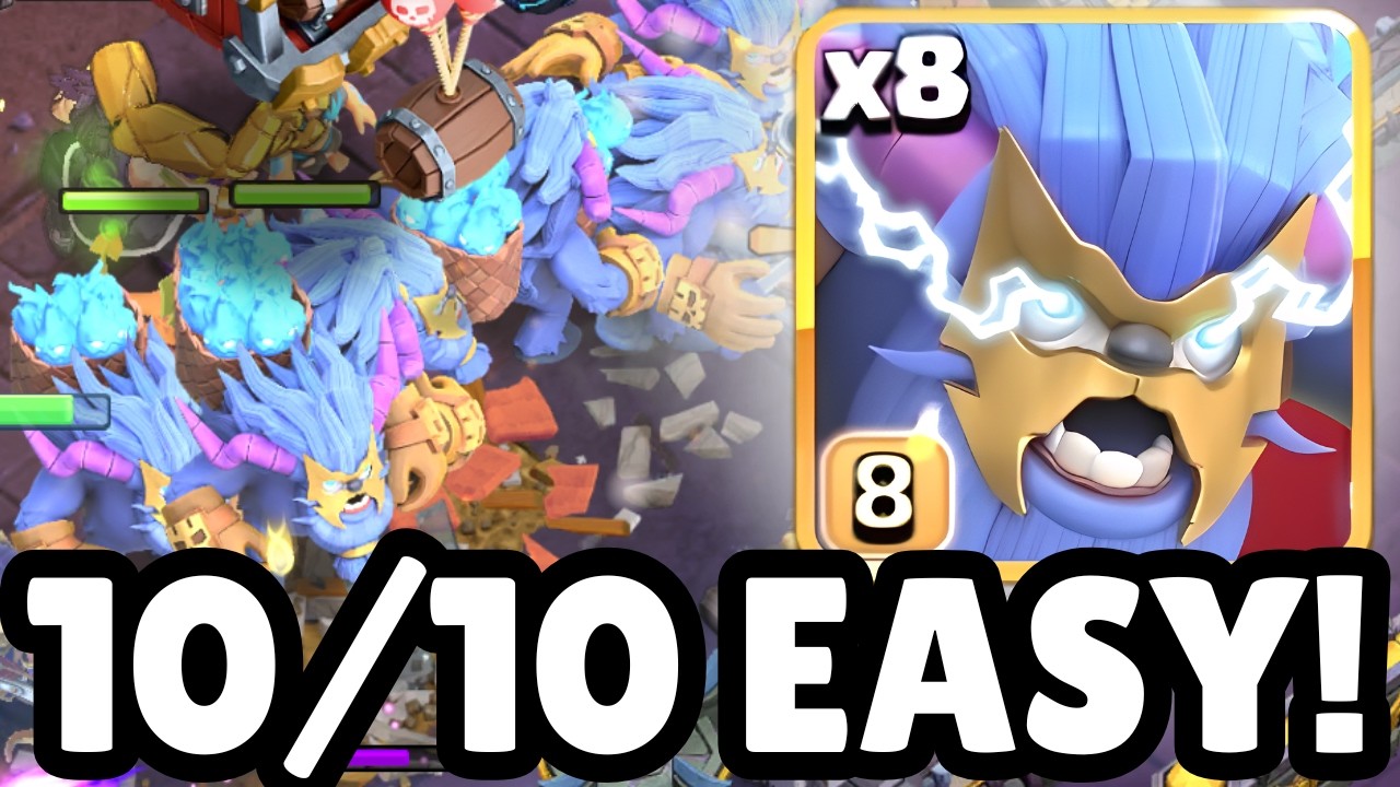 This Super Yeti Army is TOO Easy...