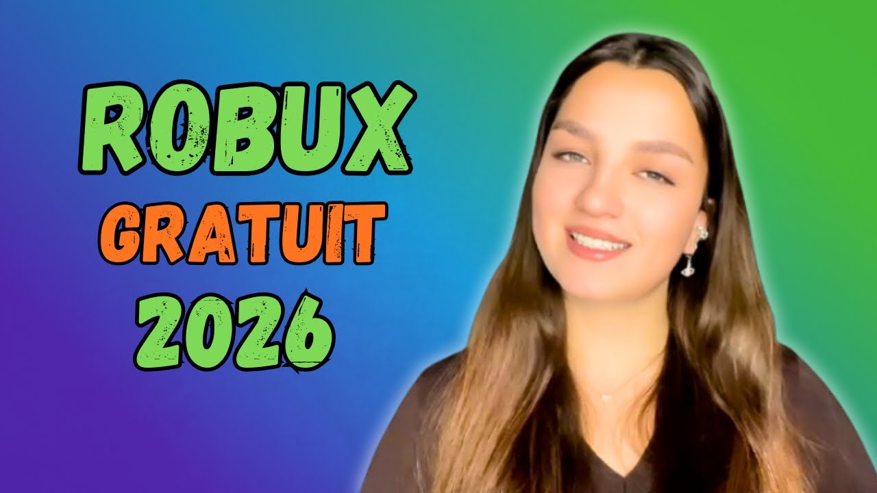 Robux GRATUIT : Comment Avoir Des ROBUX Gratuitement 2026