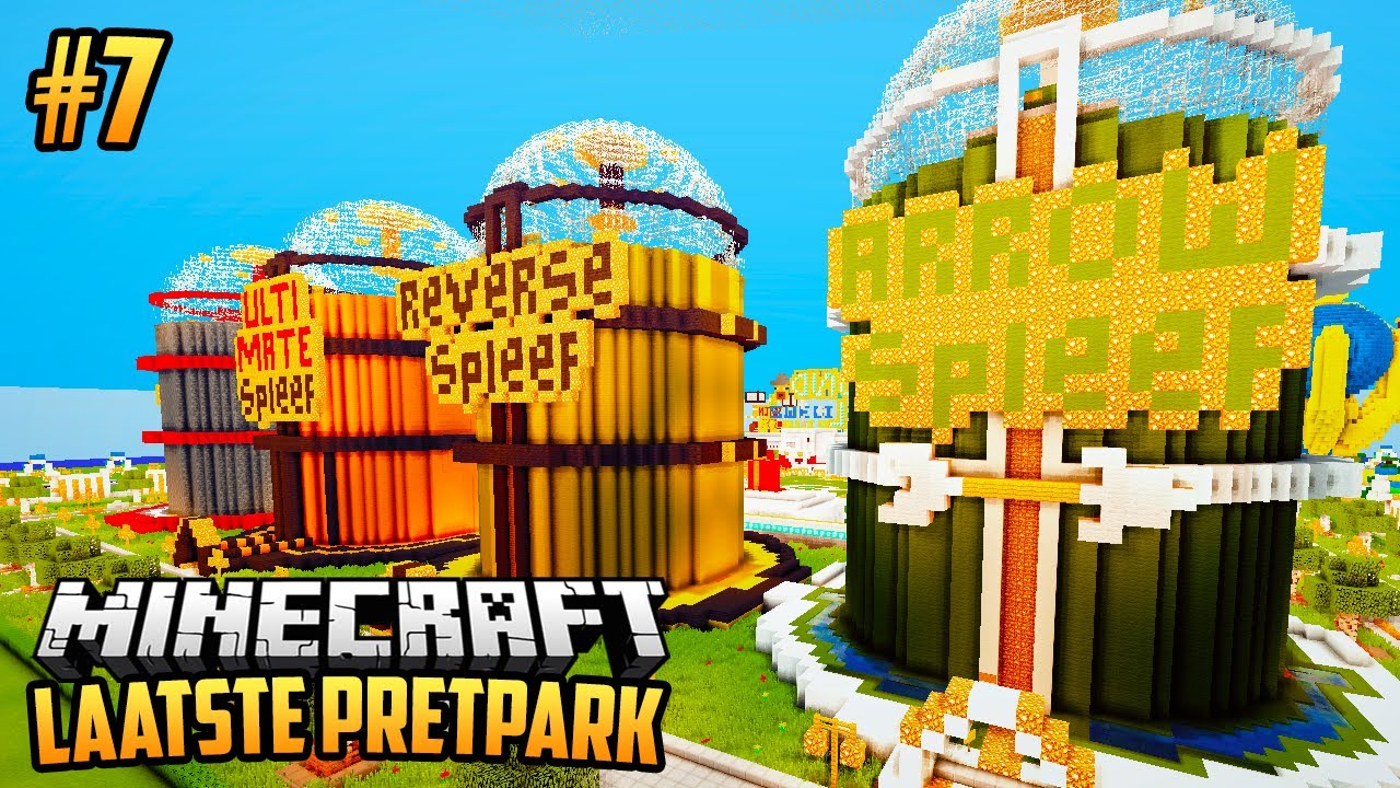 Spleeft Attractie Volledig Kapot Gemaakt - Het Laatste Minecraft Pretpark #7