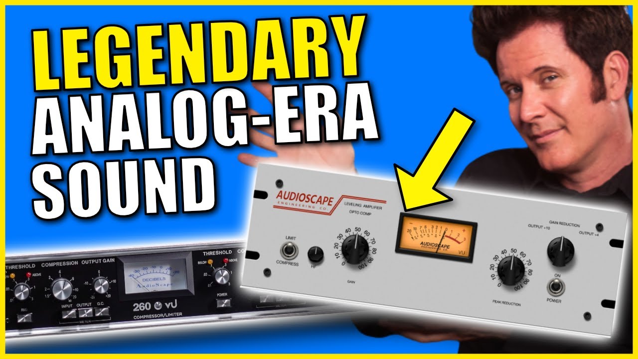 Recording & Mixing Heart Of Gold by Neil Young  | AudioScape 260VU & Opto Comp Review