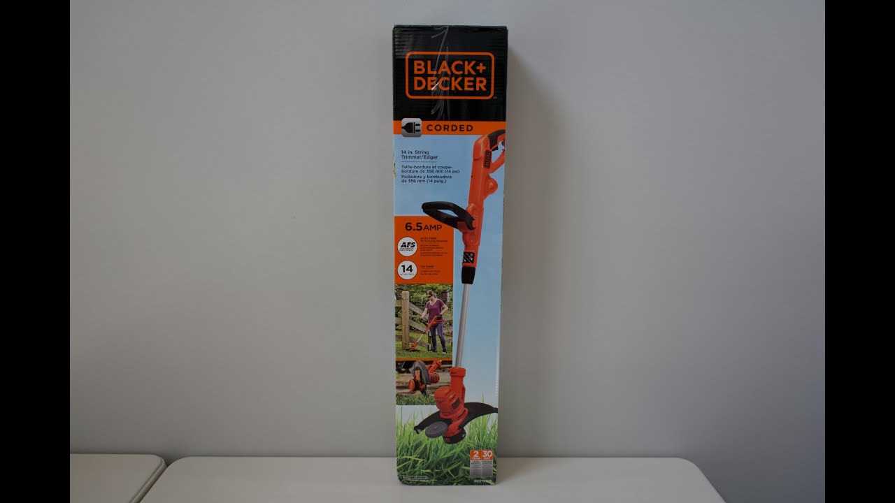Black+Decker 2-in-1 Trimmer/Edger | Electric Weed Eater | BESTA510