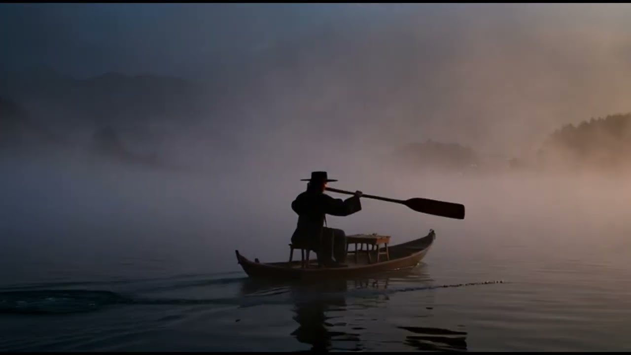 나룻배, like an old ferry crossing the river of time