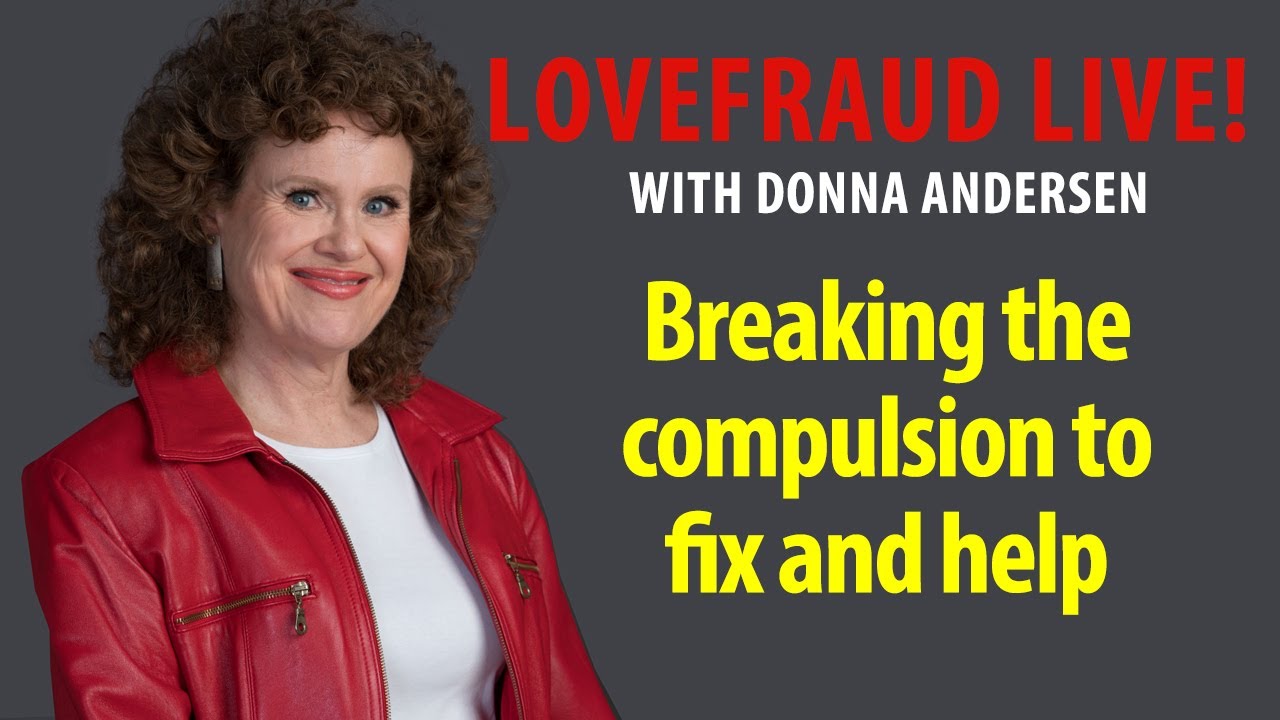 Breaking the compulsion to fix and help
