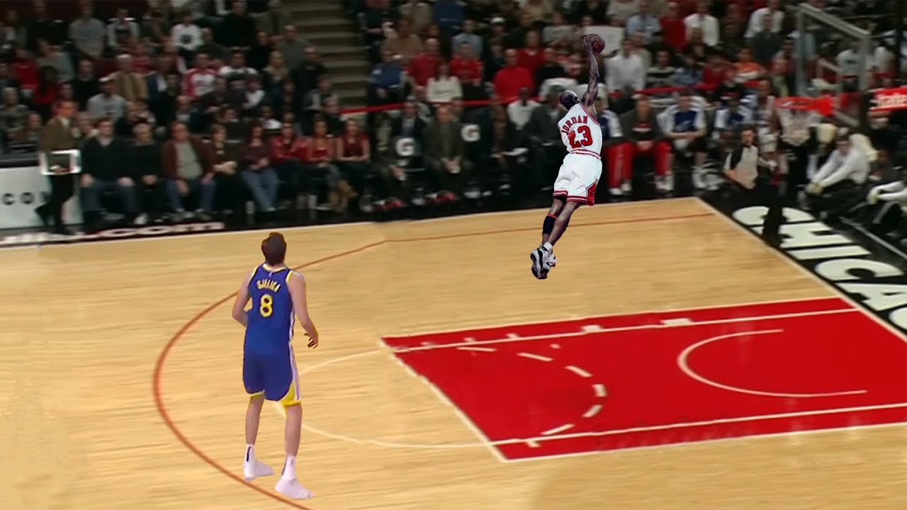 Michael Jordan SLAMS Back After Dirty Play — Things Get Nasty!