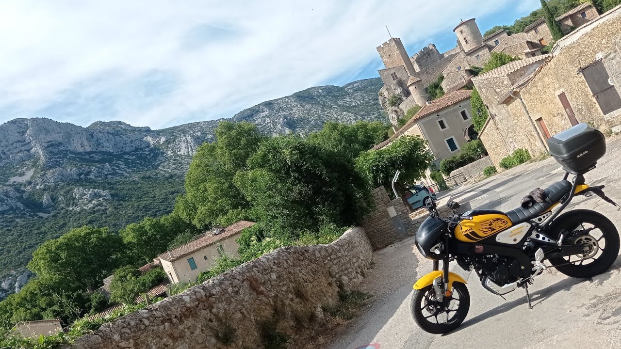 Mon plus gros périple en moto!✌️ 467km WTF😱 XSR 125 ATTITUDE 👍🏍️