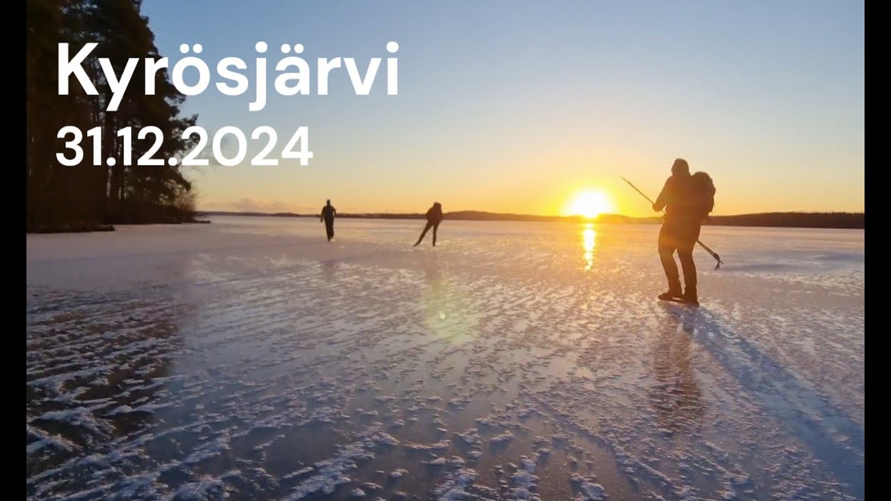 Kyrösjärven peilijäät 31.12.2024