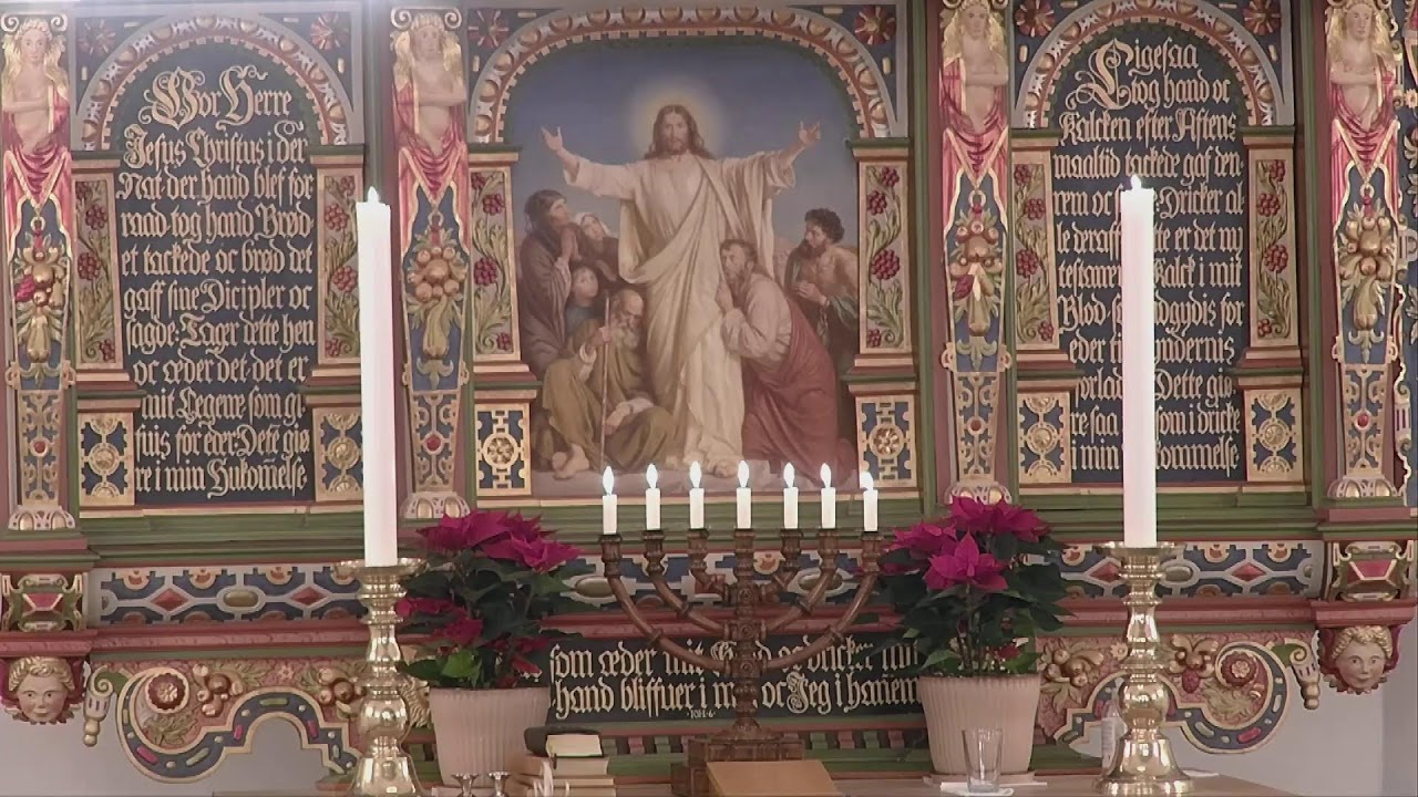 Skjern Kirke - Højmesse 2. søndag i Advent den 7. december 2025 kl. 10.30 v. Poul Nyborg