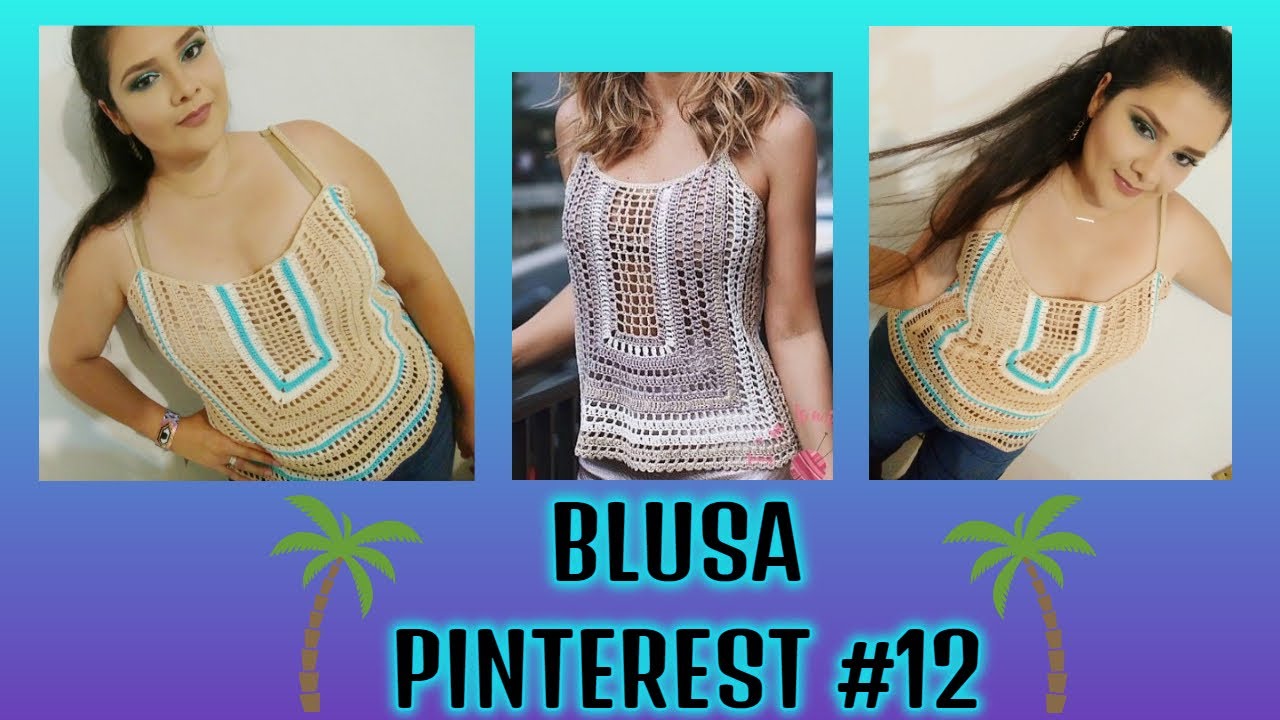 BLUSA PINTEREST #12 BLUSA DE VERANO