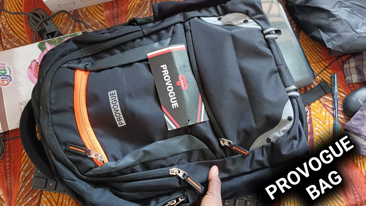 Provogue 35 L Laptop Backpack Unisex Bag With Rain Cover | Provogue bags review 2025