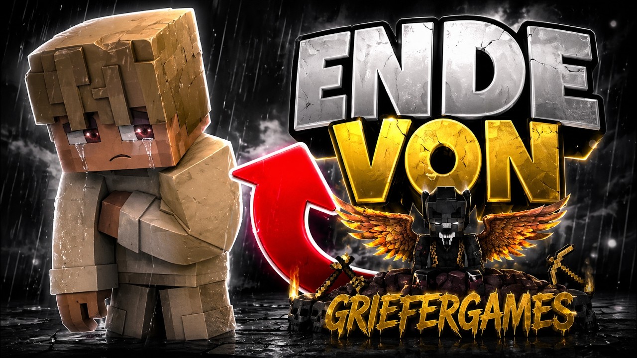 Das ENDE meines YOUTUBE KANALS?😨 ✦ GrieferGames