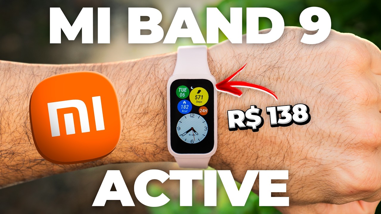 A SMARTBAND MAIS BARATA DO MOMENTO! MI BAND 9 ACTIVE TEM O MELHOR CUSTO-BENEFÍCIO, MAS VALE A PENA?